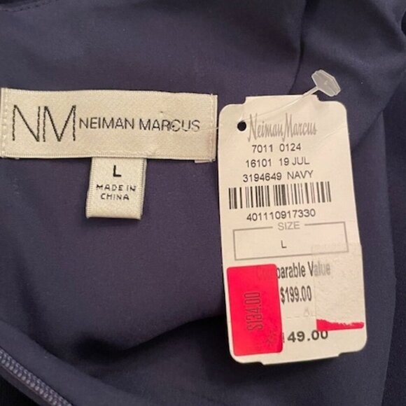 Neiman Marcus Colorblock A-Line Professional Shift Dress Large NWT - Picture 5 of 6